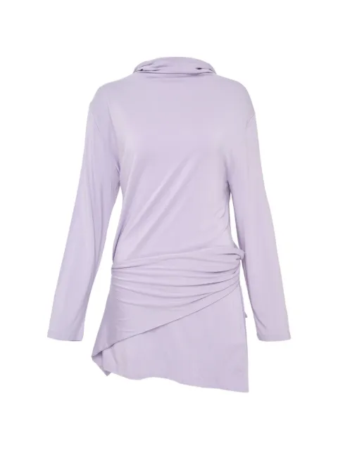 Hache multiway back hole dress Purple N2621RND36LVD00LAVENDER