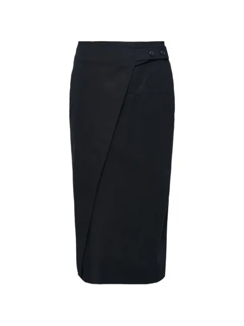 Club21 Camille cotton midi skirt Black CAMSPL020BLACKSS26
