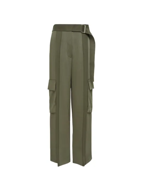Club21 Stephanie cargo belted trousers Green STEPPL014SAFARISS26
