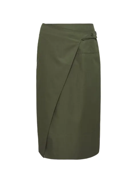 Club21 Camille midi skirt Green CAMSPL020SAFARISS26