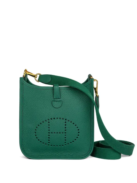 Hermès Pre-Owned 2024 Evelyne TPM shoulder bag Green DPVC9049