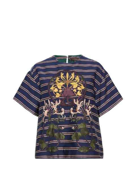 Biyan striped blouse Blue BBSS260140001