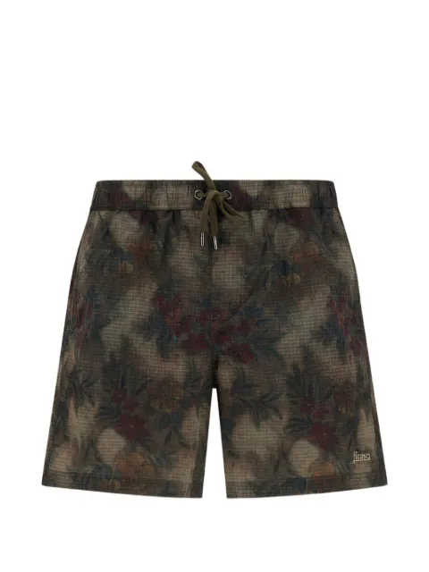 Herno floral-print swim shorts Brown CST00001U127778500