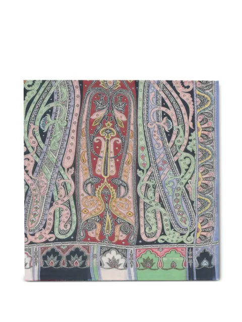 ETRO paisley-print scarf Black WATA0010AKF55