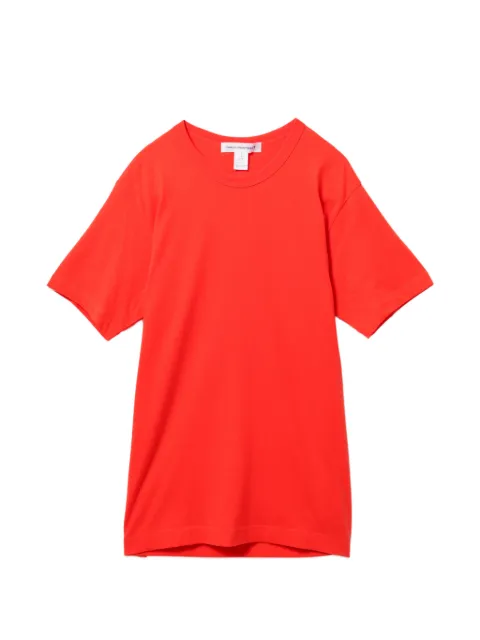 Comme Des Garçons Shirt crew neck T-shirt Orange CGXTEFQT002MQRDX00L