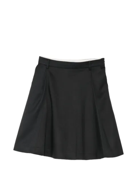 Low Classic flared midi skirt Black LW265SK01CC
