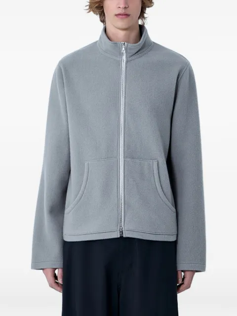 Rier full-zip fleece jacket Grey NFL19X02NATURALFLEECEFOGFLEECE