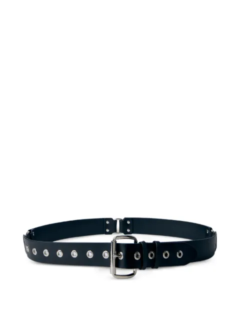 Vivienne Westwood logo-engraved leather belt Black 8201007XUL00CHN401