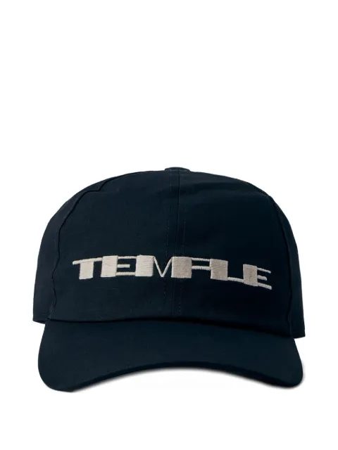 Rick Owens DRKSHDW embroidered hat Black DA01F4478TEEM9