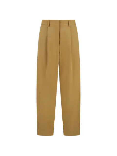 Laminar elasticated tailored trousers Neutrals PT00063DL12846S7305