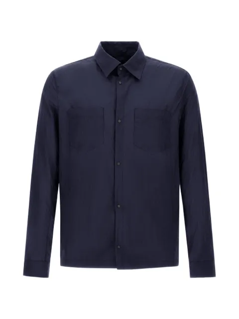 Herno ripstop shirt jacket Blue GI000646U128659200