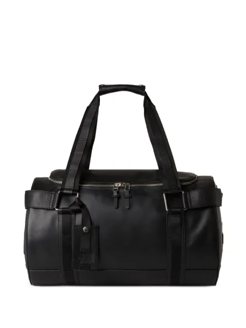 The North Face Base Camp leather duffle bag Black NF0A8GU5JK31