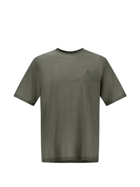 Herno logo-embroidered T-shirt Green JG000272U521307206