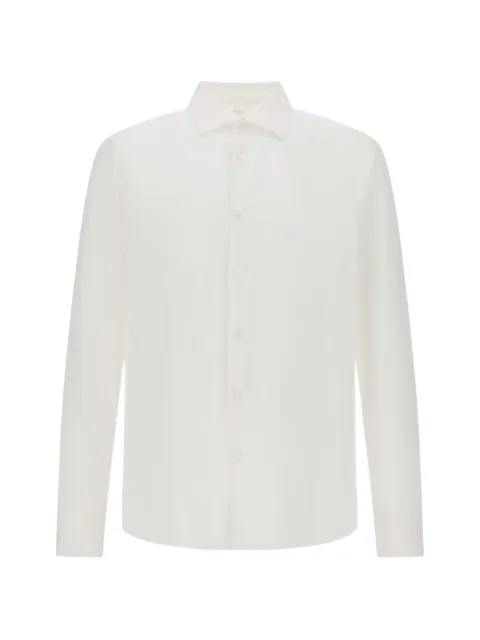 Herno classic collar long sleeves shirt White CM000030U171391000