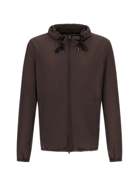 Herno drawstring hooded jacket Brown GI000645U128658800