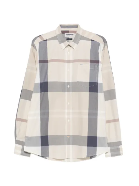 Barbour tartan-pocket shirt Neutrals MSH5071