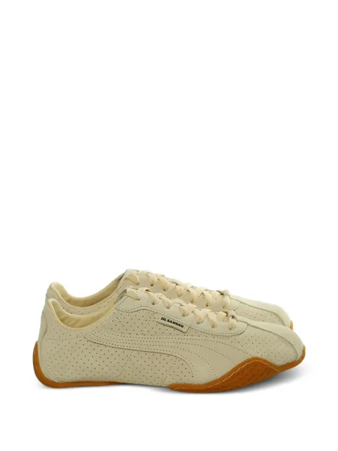 PUMA x Jil Sander perforated lace-up sneakers Neutrals 406679