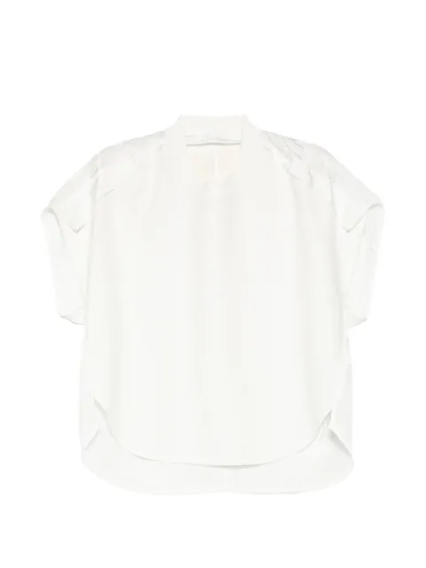 System panelled T-shirt Neutrals SY2G1TTOT02W