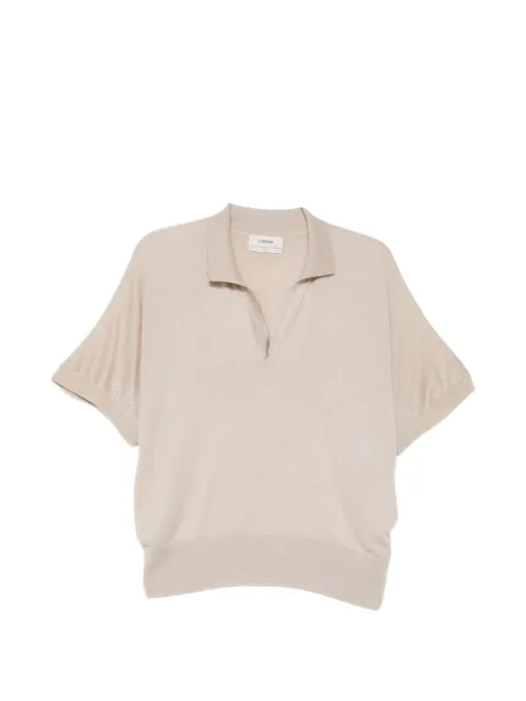 System batwing-sleeves knitted top Neutrals SY2G1KTOT02W