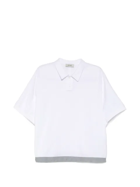 System colour-block polo shirt White SH2G3TTNT10M