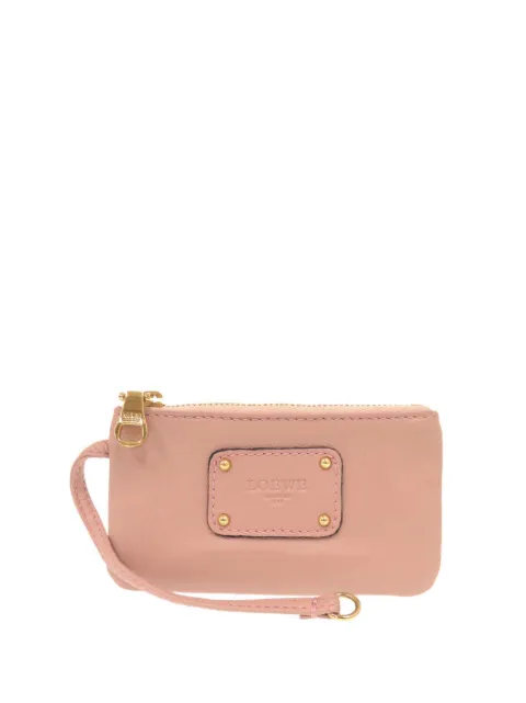 Loewe Pre-Owned 2000-2025 Nappa coin pouch Pink A2Q1RP699X902CYC