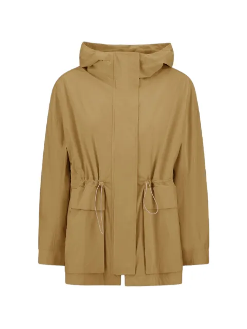 Laminar hooded drawstring-waist parka Green GC00095DL111287305