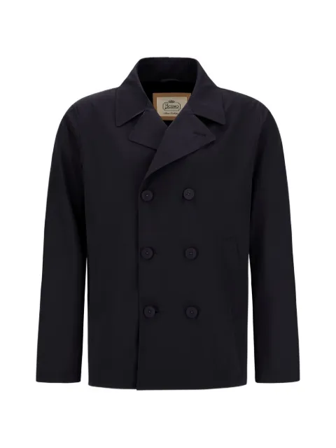 Herno double-breasted peacoat Blue PE000052U13238