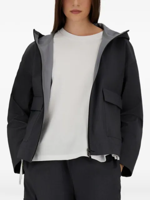 Herno zip-up hooded jacket Grey GI000390D334859487