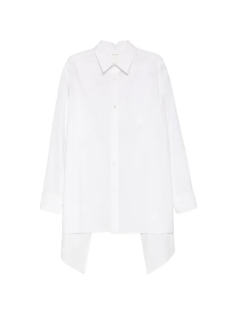 Craig Green open-back shirt White CGSS26CWOSHI70