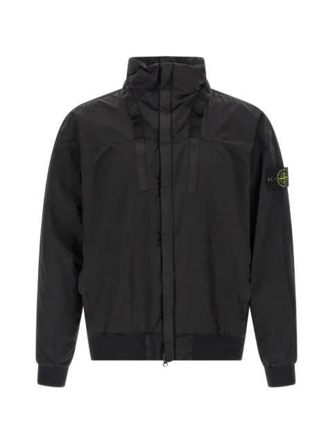 Stone Island 4100064 Nylon Metal Watro-Tc in Econyl® jacket Black L1S154100064S0020