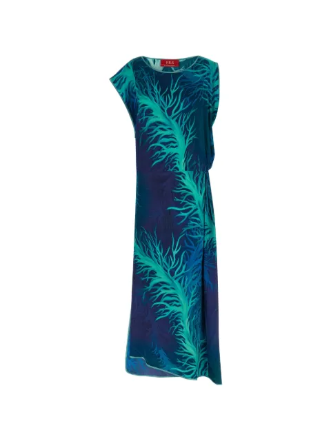 F.R.S For Restless Sleepers Briseide draped dress Blue AB000881TE00888187