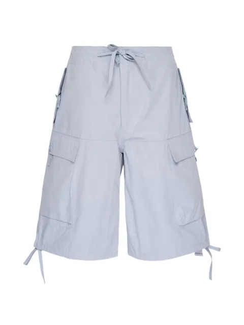 OAMC Peacemaker multi-pocket drawstring-hem shorts Blue PCM3OR12ACO01508000BABYBLUE
