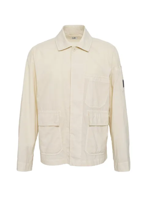 C.P. Company Taylon P buttoned shirt jacket Neutrals 20CMOS061A005782G114
