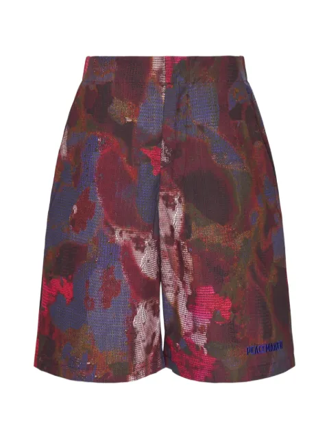 OAMC printed vapor shorts Red PCM3OR01ACO017S0100ASHALLO