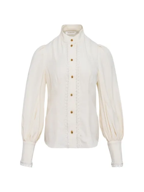 ZIMMERMANN trim utility blouse Neutrals 8870TS26R00CRM
