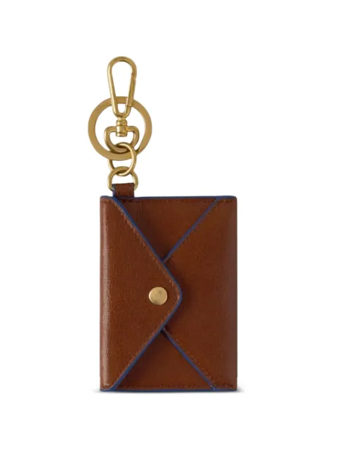 Mulberry love letter leather card holder Brown S26RL8999562G231
