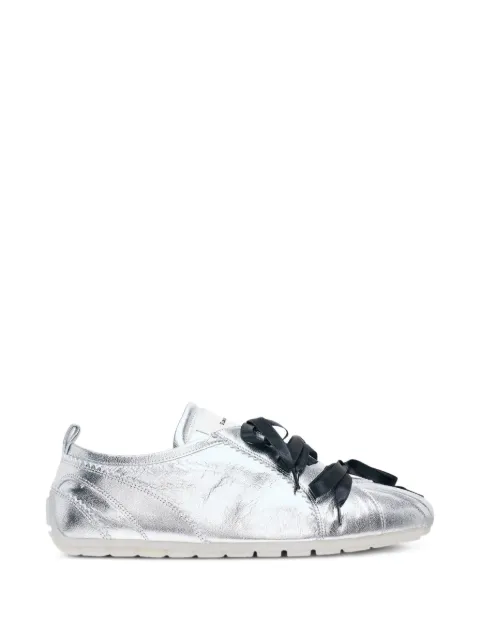 Simone Rocha ribbon ballerina sneakers Silver BPT6M082400SILVER