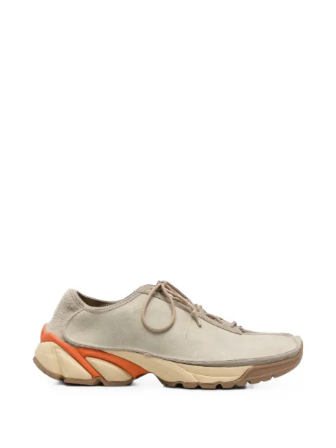 OUR LEGACY Klove waxed cowhide sneakers Neutrals A4267KD