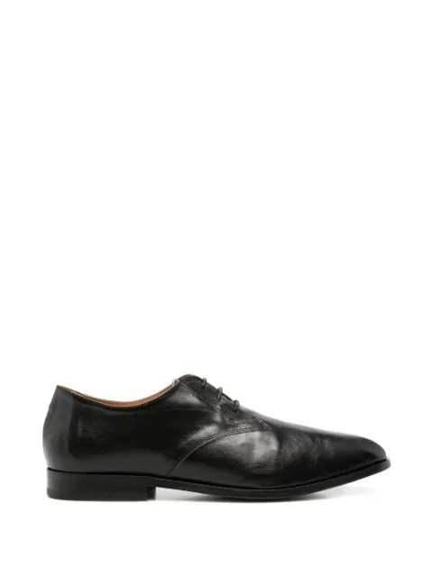 OUR LEGACY Collapsing Consultant leather derby shoes Black A2257CCT