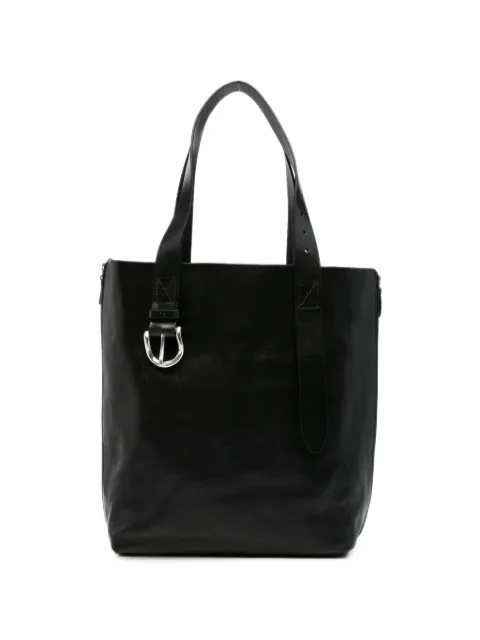 OUR LEGACY Throttle leather tote bag Black A4268BTB