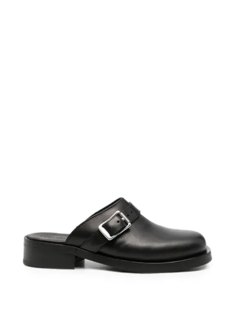 OUR LEGACY Camion buckle-strap mules Black A2217CVSEW