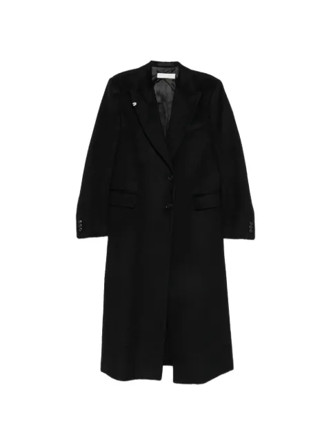 OUR LEGACY Manta single-breasted coat Black W2261MBL