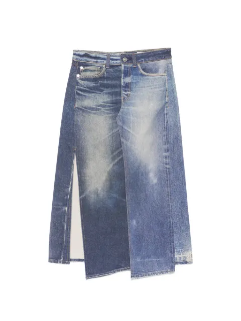 OUR LEGACY denim midi skirt Blue W4265CAZ