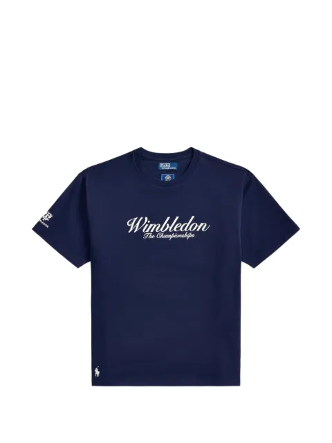 Polo Ralph Lauren x Wimbledon short-sleeve T-shirt Blue 710B16059002