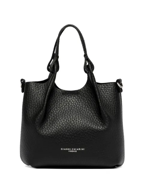 GIANNI CHIARINI Dua leather shoulder bag Black BS9718