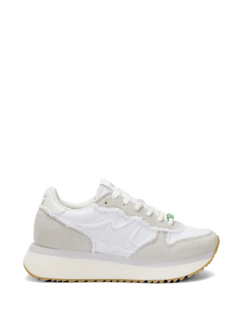 Sun68 Big Stargirl embroidered-logo sneakers White Z3622301