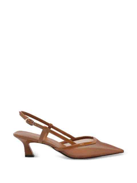 Stuart Weitzman Vinnie pointed-toe pumps Neutrals SN811VINNIE50MHGYVY