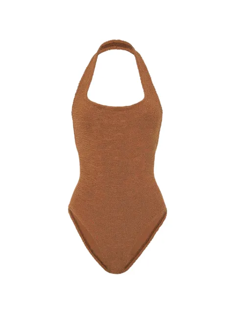 Hunza G Sandy swimsuit Neutrals HNZGSANDMETCOC