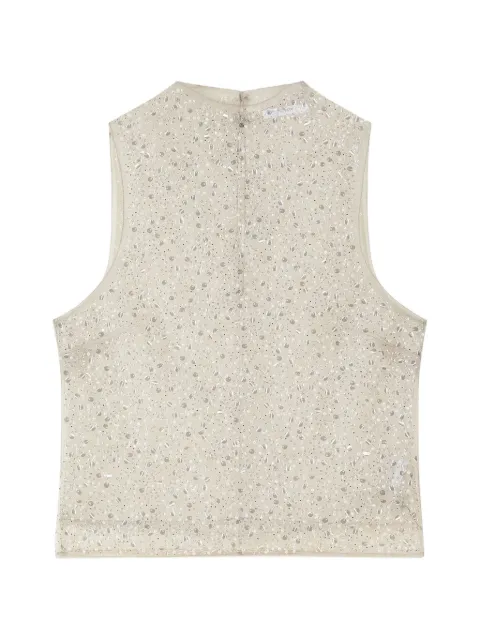 Patrizia Pepe sleeveless top Neutrals 2C1703A747