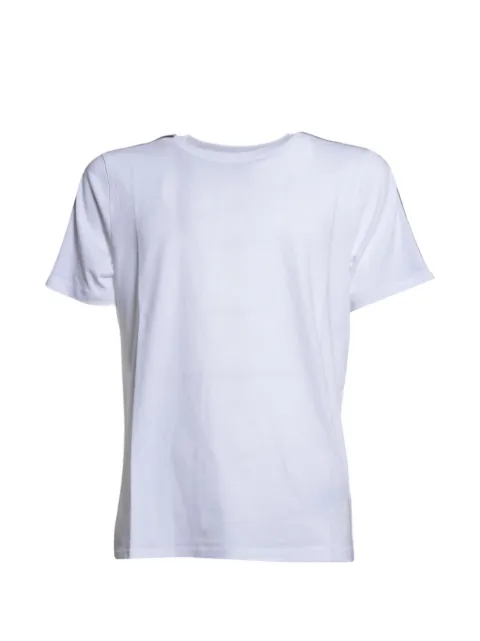 GCDS logo-tape T-shirt White C1MEQC037J022100